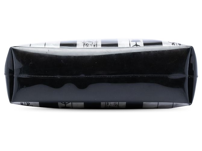 Borsa finestra Coco in vinile nero Chanel - vista 3