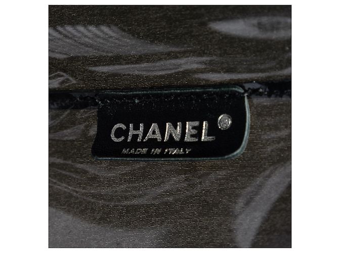 Borsa finestra Coco in vinile nero Chanel - vista 5