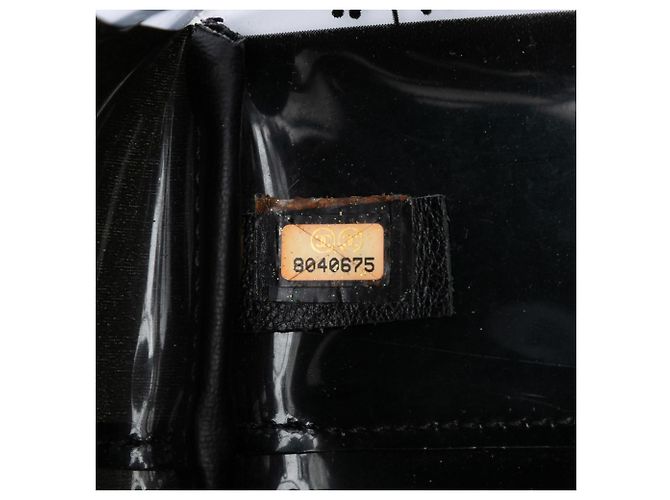 Borsa finestra Coco in vinile nero Chanel - vista 6