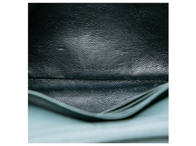 Cartera de cadena Diamond Becky en piel de cordero acolchada verde Saint Laurent - vista 6