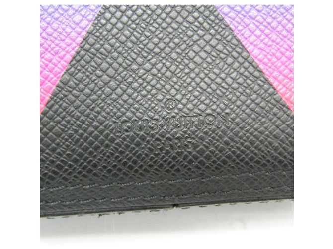 Borsa a spalla Messenger Danube in Taiga di Louis Vuitton Nero Multicolore - vista 10