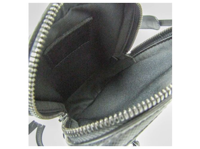 Borsa a spalla Messenger Danube in Taiga di Louis Vuitton Nero Multicolore - vista 3