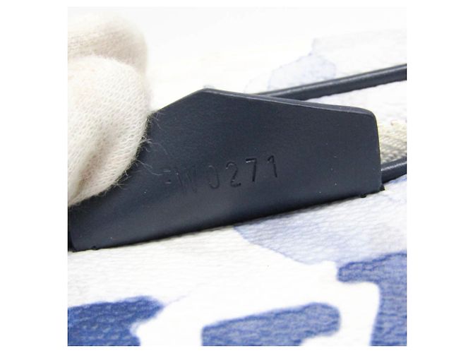 Pochette Outdoor Monogram Louis Vuitton M45763 Bianco Blu - vista 13