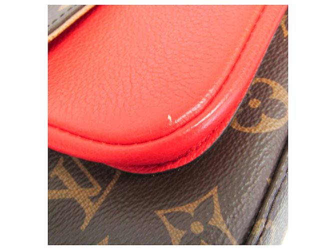 Borsa Louis Vuitton Monogram Marignan M44286 Rosso Monogramma - vista 6