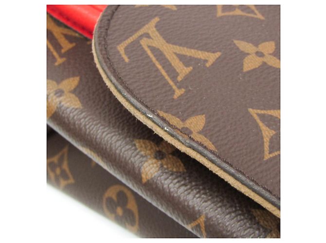 Borsa Louis Vuitton Monogram Marignan M44286 Rosso Monogramma - vista 7