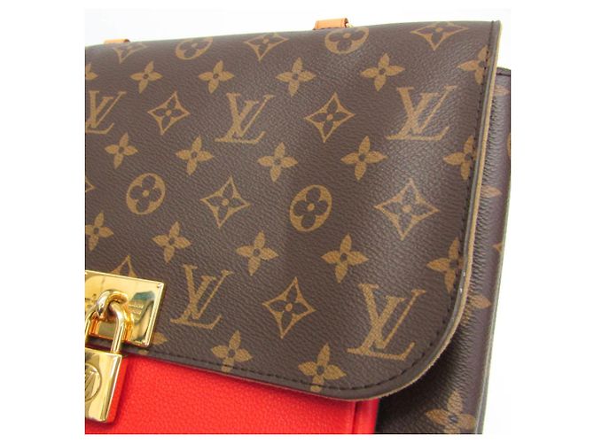 Borsa Louis Vuitton Monogram Marignan M44286 Rosso Monogramma - vista 9