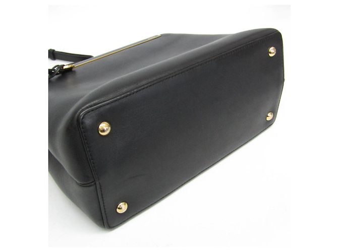 Borsa in pelle Fendi Toujour nera Nero - vista 7