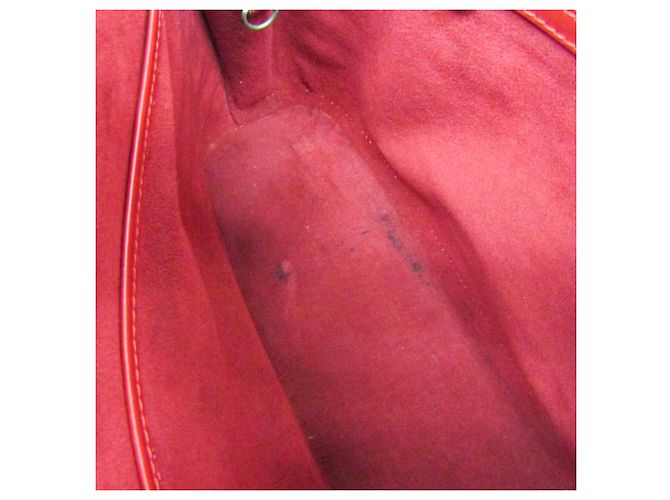 Borsa a Spalla Donna Louis Vuitton Epi Lussac M52287 Rosso - vista 17