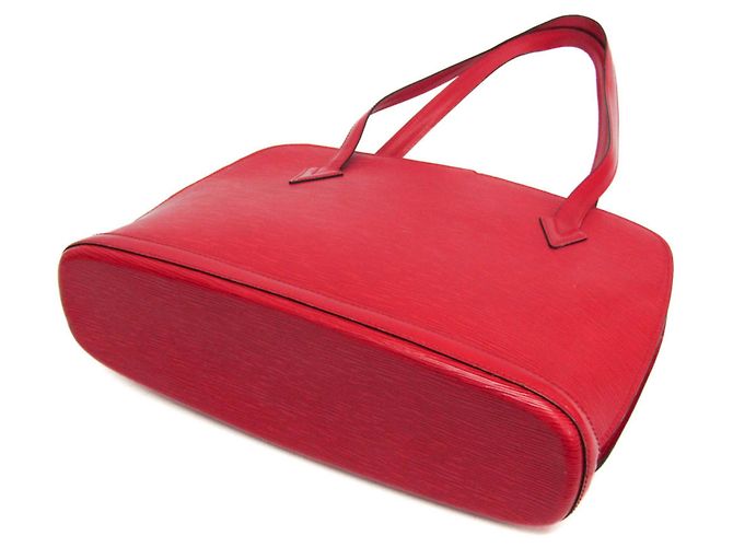 Borsa a Spalla Donna Louis Vuitton Epi Lussac M52287 Rosso - vista 2