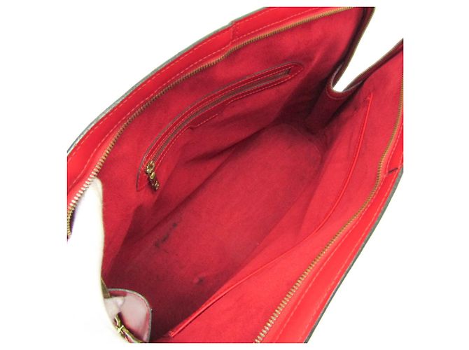 Borsa a Spalla Donna Louis Vuitton Epi Lussac M52287 Rosso - vista 3
