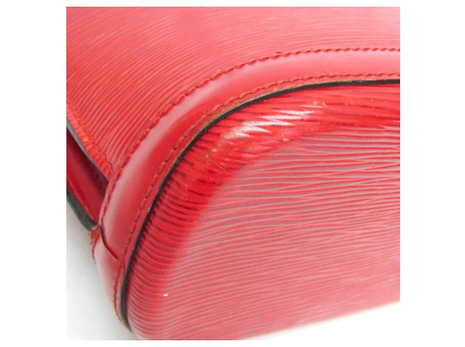 Borsa a Spalla Donna Louis Vuitton Epi Lussac M52287 Rosso - vista 4