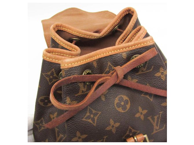 Louis Vuitton Monogram Montsouris MM Rucksack Braun - Ansicht 11