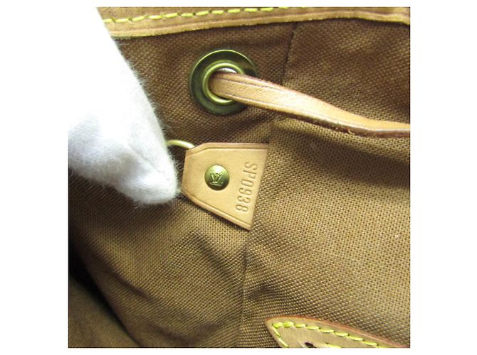 Louis Vuitton Monogram Montsouris MM Rucksack Braun - Ansicht 14