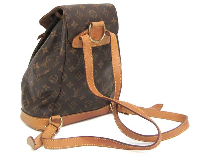 Louis Vuitton Monogram Montsouris MM Rucksack Braun - Ansicht 2