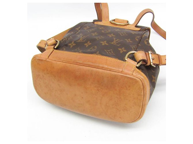 Louis Vuitton Monogram Montsouris MM Rucksack Braun - Ansicht 4