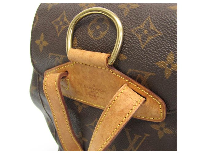 Louis Vuitton Monogram Montsouris MM Rucksack Braun - Ansicht 7