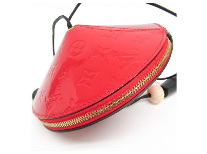 Borsa a Spalla Vernis Tupi Louis Vuitton Rosso - vista 4