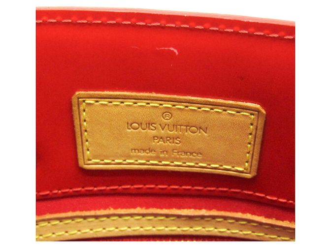 Borsa Louis Vuitton Monogram Vernis Reade PM Rosso - Ansicht 13