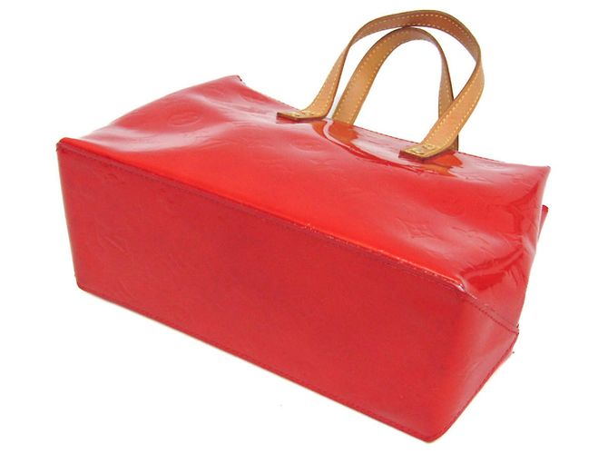 Borsa Louis Vuitton Monogram Vernis Reade PM Rosso - Ansicht 2