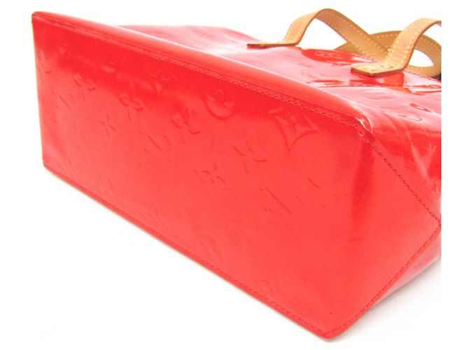 Borsa Louis Vuitton Monogram Vernis Reade PM Rosso - Ansicht 5
