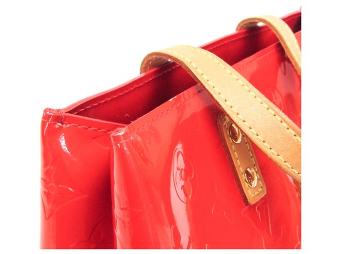 Borsa Louis Vuitton Monogram Vernis Reade PM Rosso - Ansicht 7