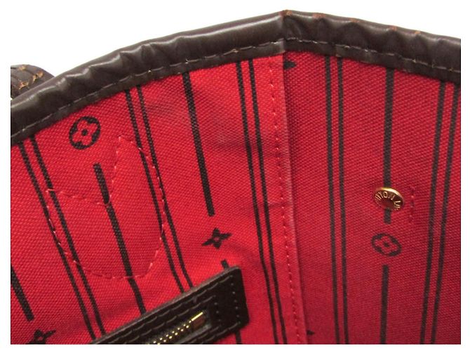 Louis Vuitton Damier Neverfull MM Tote Bag Braun - Ansicht 13