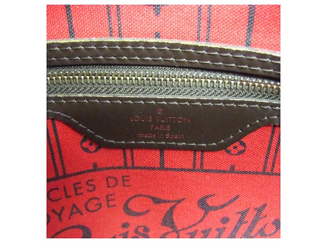 Louis Vuitton Damier Neverfull MM Tote Bag Braun - Ansicht 14
