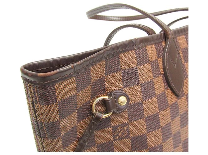 Louis Vuitton Damier Neverfull MM Tote Bag Braun - Ansicht 7