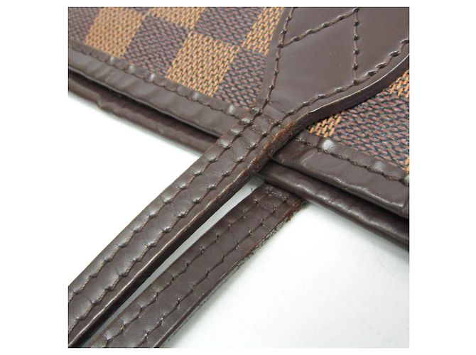 Louis Vuitton Damier Neverfull MM Tote Bag Braun - Ansicht 8