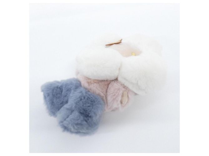 Brinquedo de pelúcia Doudou Vivienne GI0445 Louis Vuitton Rosa Branco Azul claro - vista 4