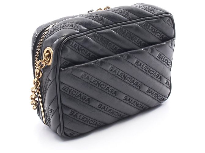 Blanket Borsa a Spalla Reporter XS in Lana Balenciaga - vista 2