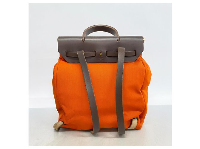 Herbag Mochila naranja Hermès - vista 14