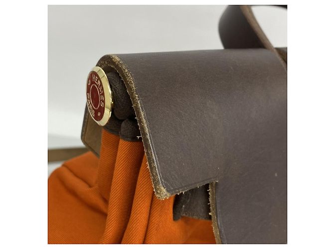 Herbag Mochila naranja Hermès - vista 6