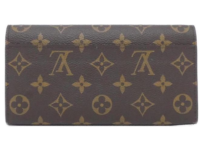 Portafoglio Sarah Monogram Louis Vuitton Marrone Monogramma - vista 2
