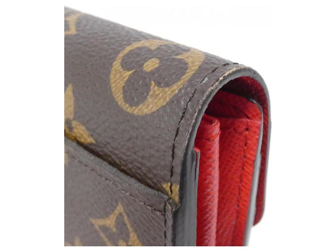 Portafoglio Sarah Monogram Louis Vuitton Marrone Monogramma - vista 3