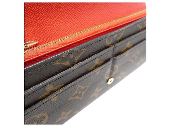 Portafoglio Sarah Monogram Louis Vuitton Marrone Monogramma - vista 5