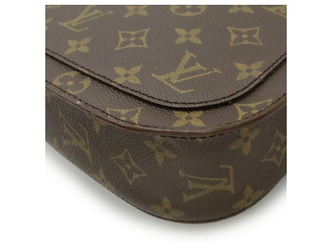 Bolso de Hombro Sac Souple GM Monograma Louis Vuitton Castaño - vista 3