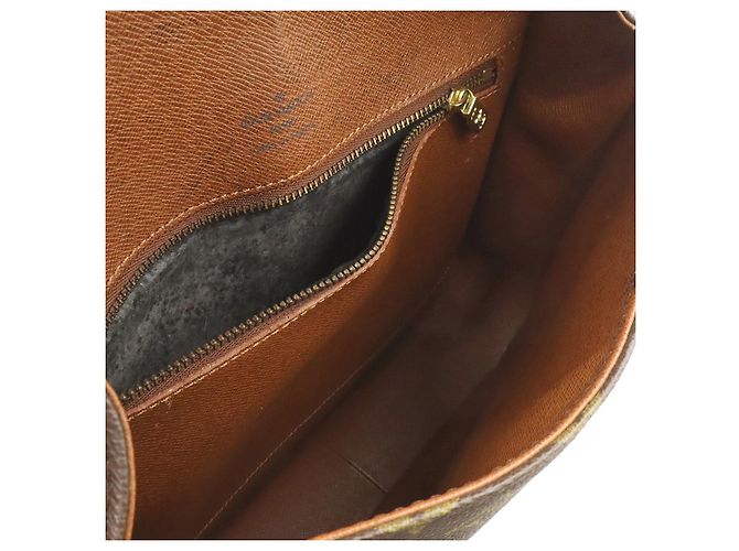 Bolso de Hombro Sac Souple GM Monograma Louis Vuitton Castaño - vista 7