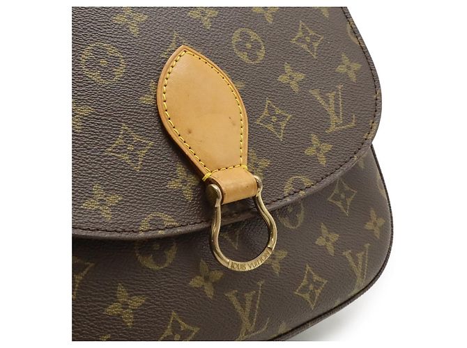 Bolso de Hombro Sac Souple GM Monograma Louis Vuitton Castaño - vista 9