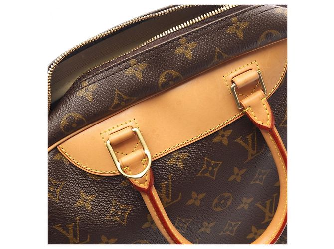 Borsa Vanity Bowling Doeville Louis Vuitton Marrone - vista 2