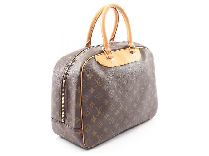 Borsa Vanity Bowling Doeville Louis Vuitton Marrone - vista 3