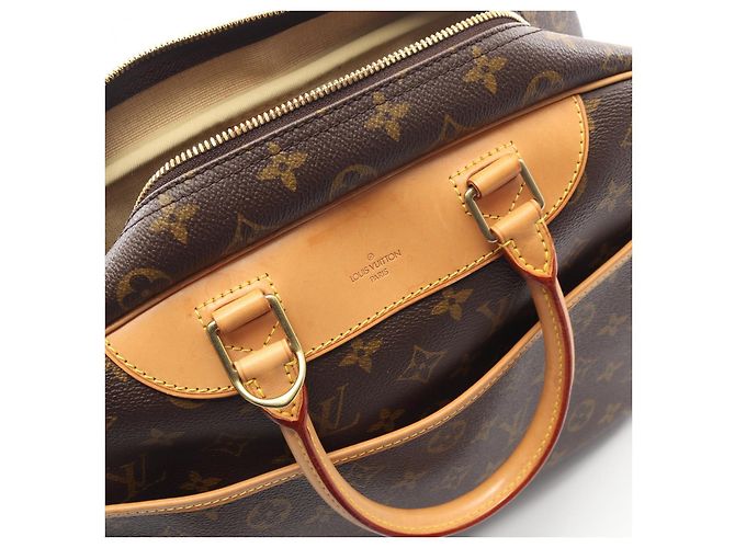 Borsa Vanity Bowling Doeville Louis Vuitton Marrone - vista 6