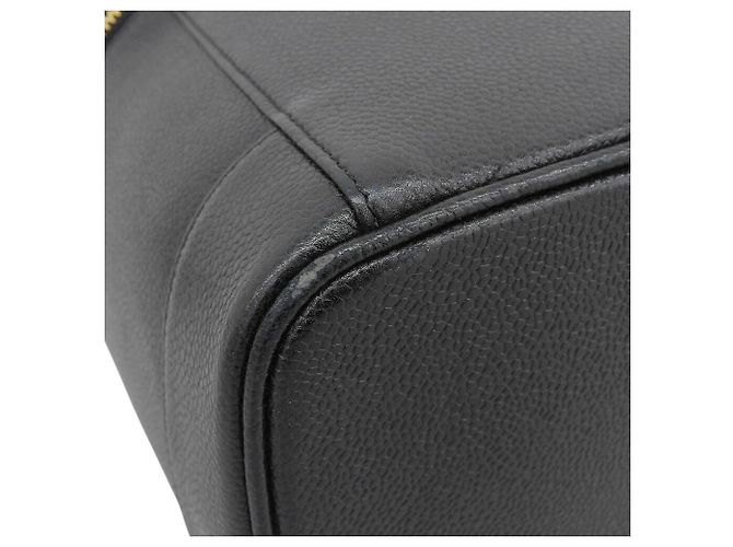 Borsa Vanity in Caviar Chanel Nero - vista 4