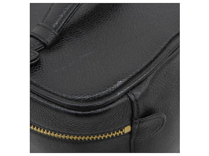Borsa Vanity in Caviar Chanel Nero - vista 5