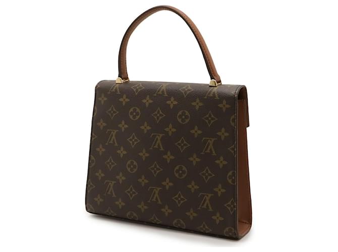 Borsa Malletier Monogram Louis Vuitton Marrone - vista 2