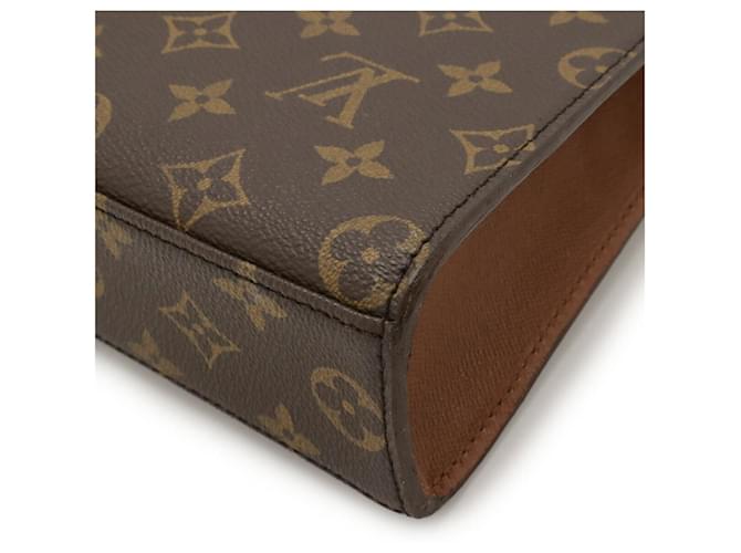 Borsa Malletier Monogram Louis Vuitton Marrone - vista 3