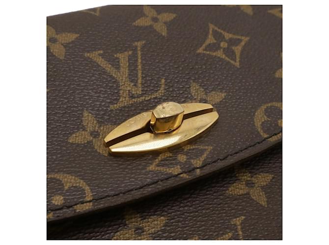 Borsa Malletier Monogram Louis Vuitton Marrone - vista 4