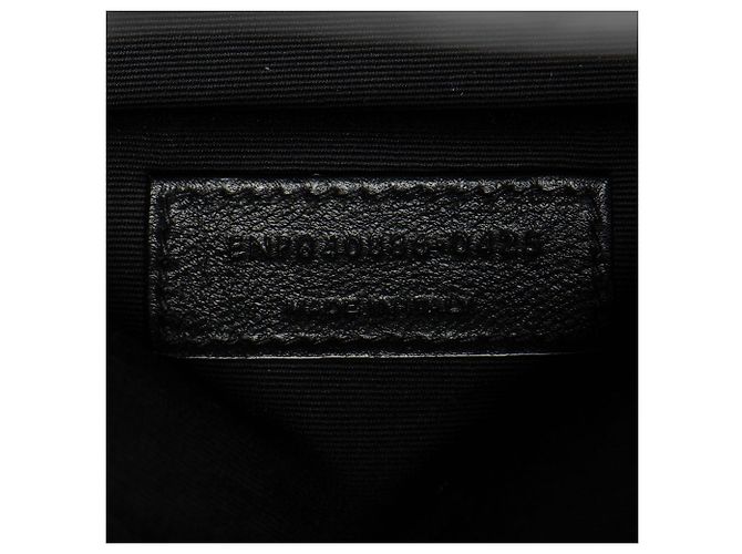 Saint Laurent Kleine Bucket Bag aus gestepptem Lammleder Cassandre Schwarz - Ansicht 6