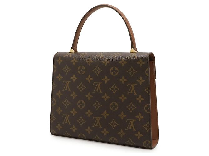 Borsa a mano Louis Vuitton Monogram Malletier Marrone - vista 2