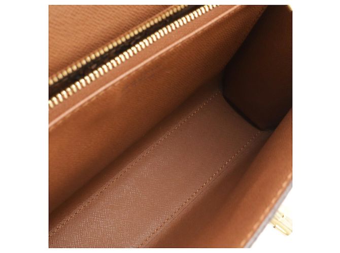 Borsa a mano Louis Vuitton Monogram Malletier Marrone - vista 5